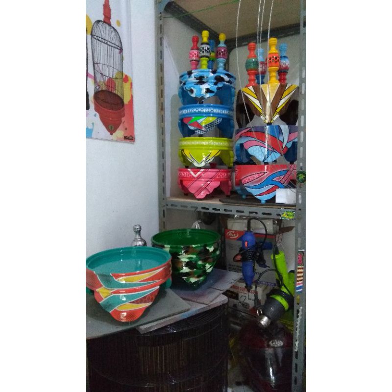 Tebok Pleci Airbrush