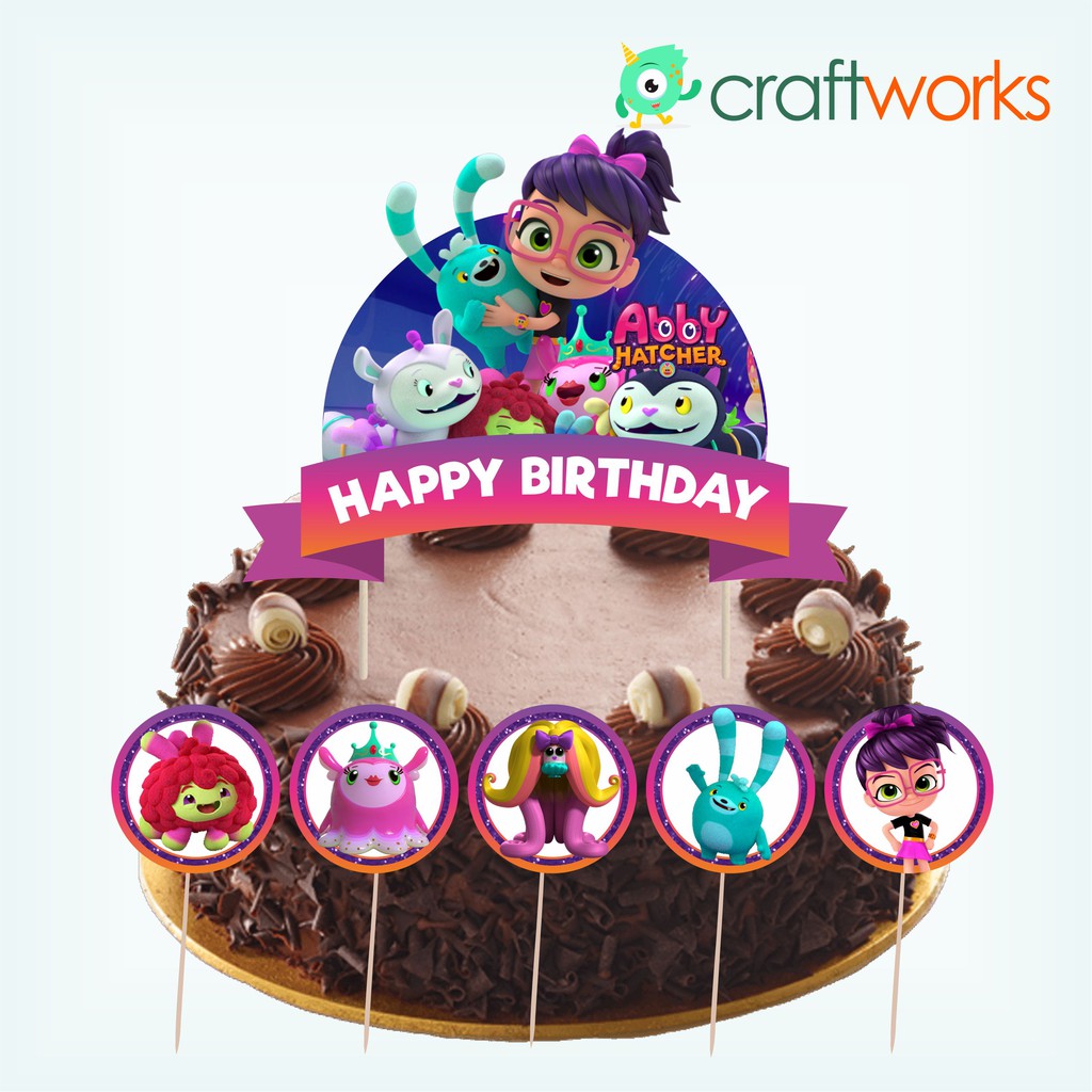 CAKE TOPPER SET - ABBY HATCHER