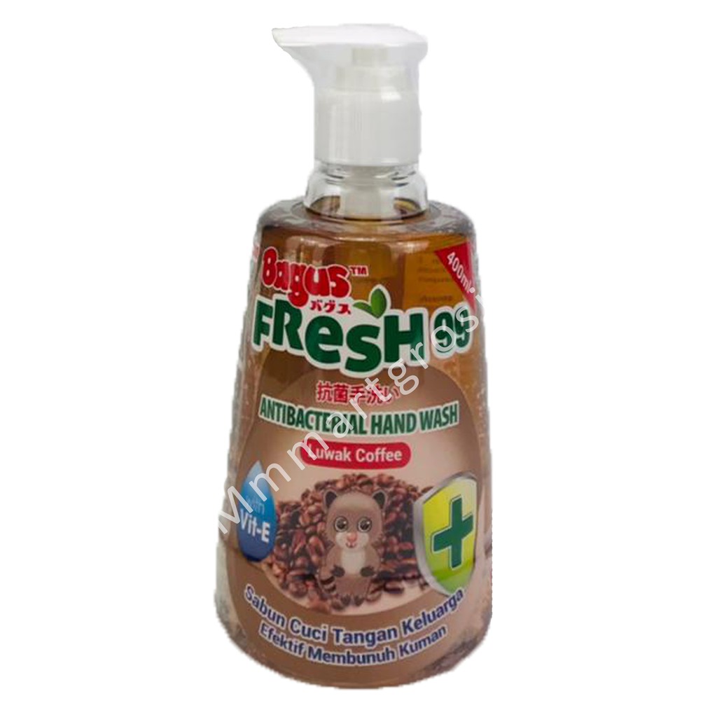 Bagus Fresh99 / Hand Wash Luwak Coffee / Sabun Cuci Tangan / 400ml