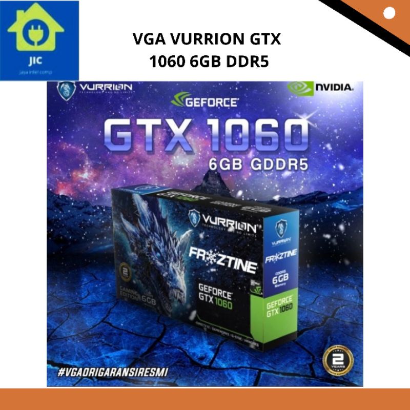 VGA VURRION GTX 1060 6GB DDR5