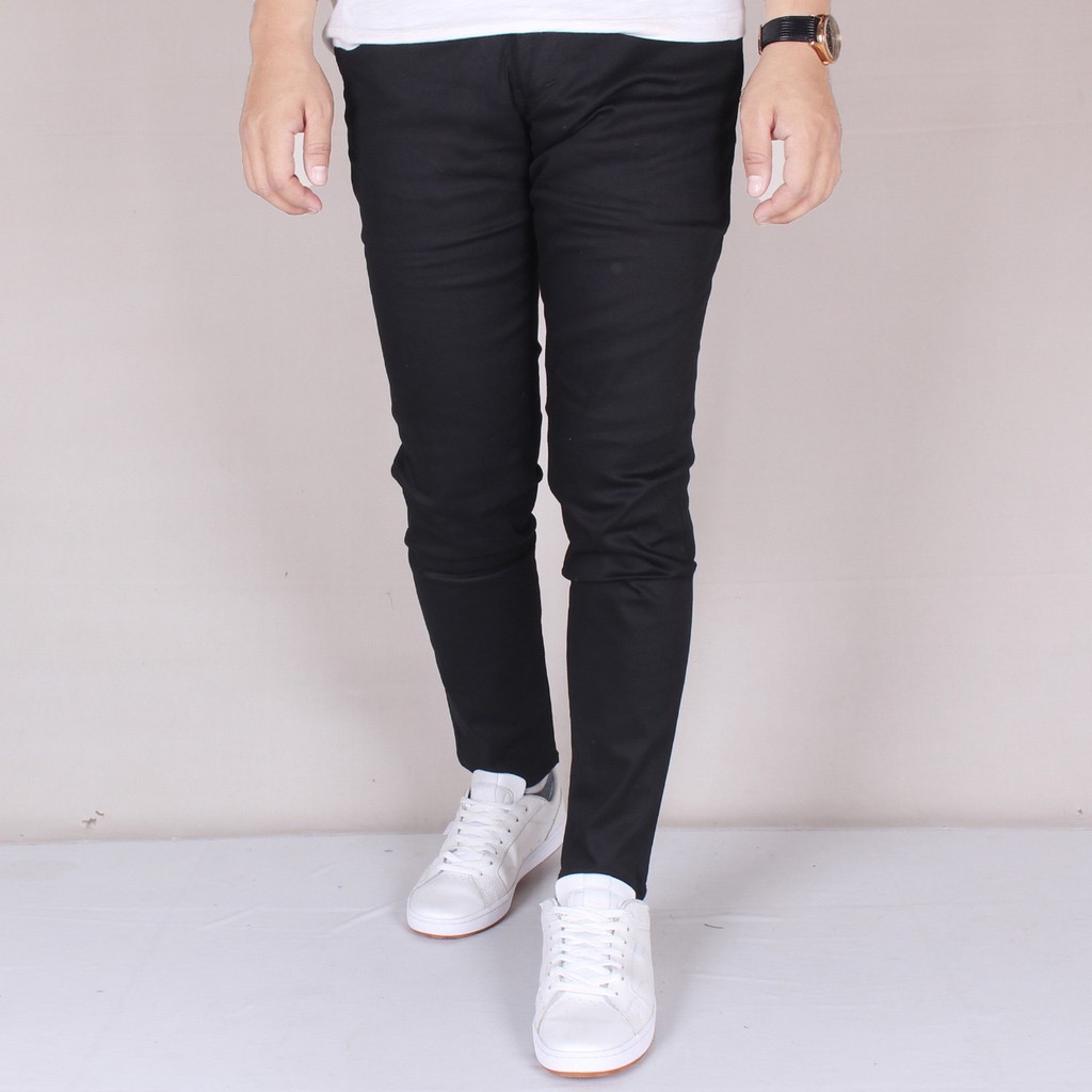 BABEDO BAWAHAN PRIA CELANA CHINO PANJANG HITAM PREMIUM QUALITY