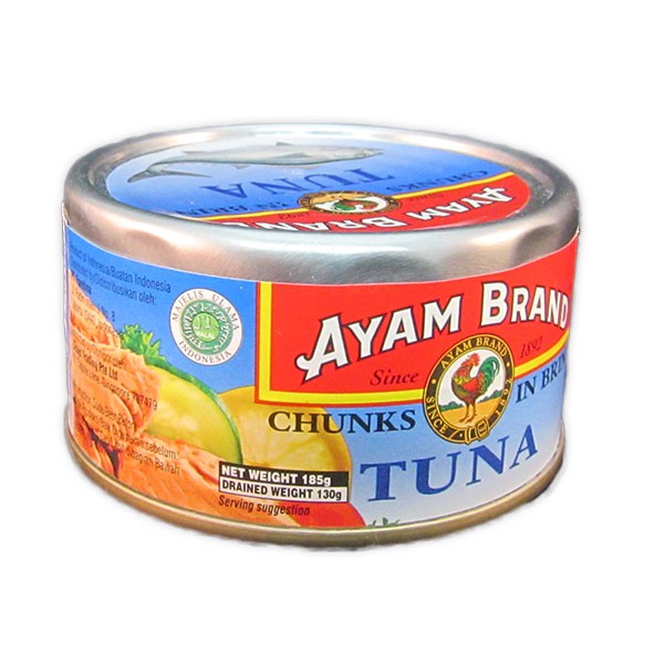 

Ayam Brand Tuna Chunks In Brine 185/150Gr