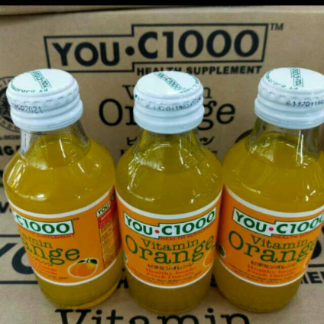 YOU  C1000 rasa Orange (140ml × 30 botol)