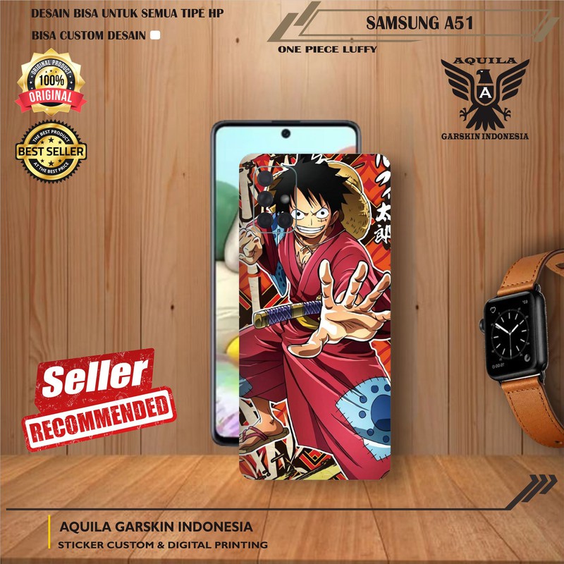 BISA CUSTOM GARSKIN SKIN HP SAMSUNG A51 MURAH