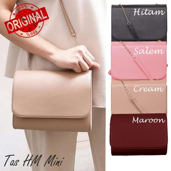 Tas Selempang Wanita HM Sling Bag Wanita Branded Tas Slempang