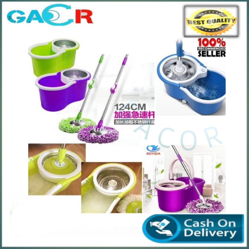 SKY MOP ALAT PEL / ALAT PEL LANTAI PUTAR STAINLESS SUPER MOP