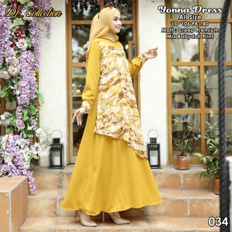 yonna dress by df_collection - gamis Termurah