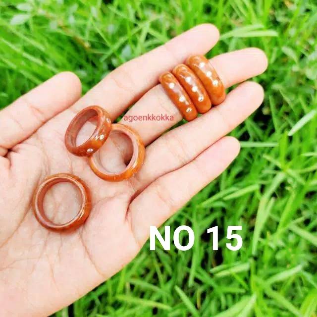 Cincin mata 3 coklat ukuran 15 kokka kaukah