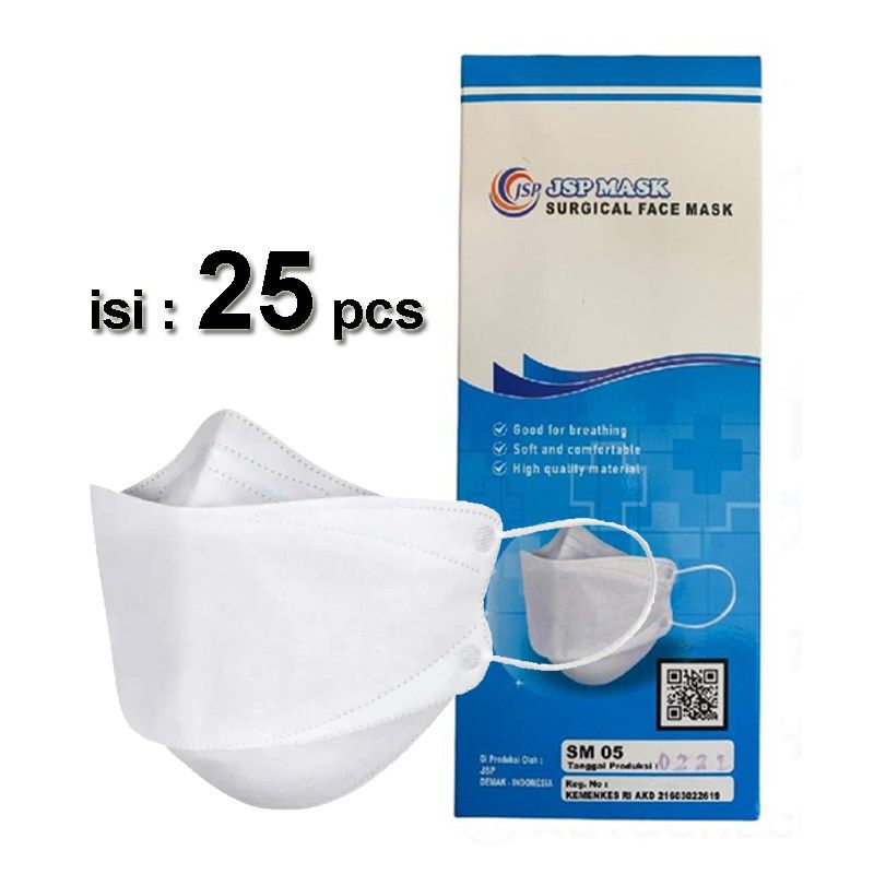 MASKER KF94 JSP IZIN KEMENKES Free Konektor Original