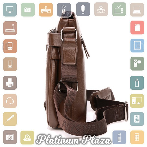 Rhodey Tas Selempang Messenger Crossbody Bag Pria - 15036 - Coffee`IQ8LI4-