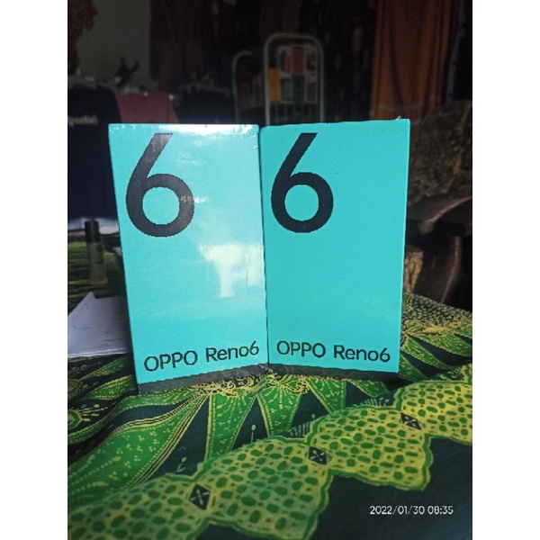 Oppo Reno 6 8/128 garansi Resmi