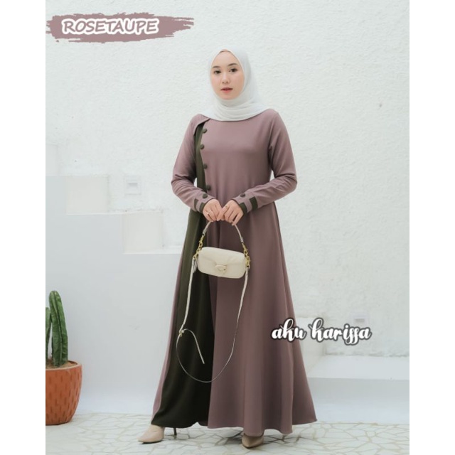 FAZILA DRESS// MODEL TERBARU ORIGINAL BREND AKU KARISSA //GAMIS TERBARU 2022 //