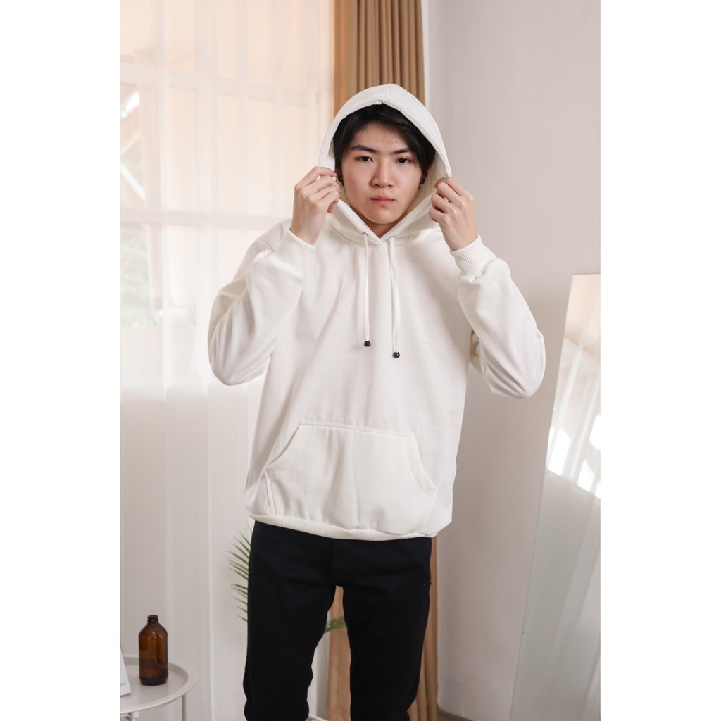 ALIPIO FASHION - HOODIE POLOS TTL PUTIH