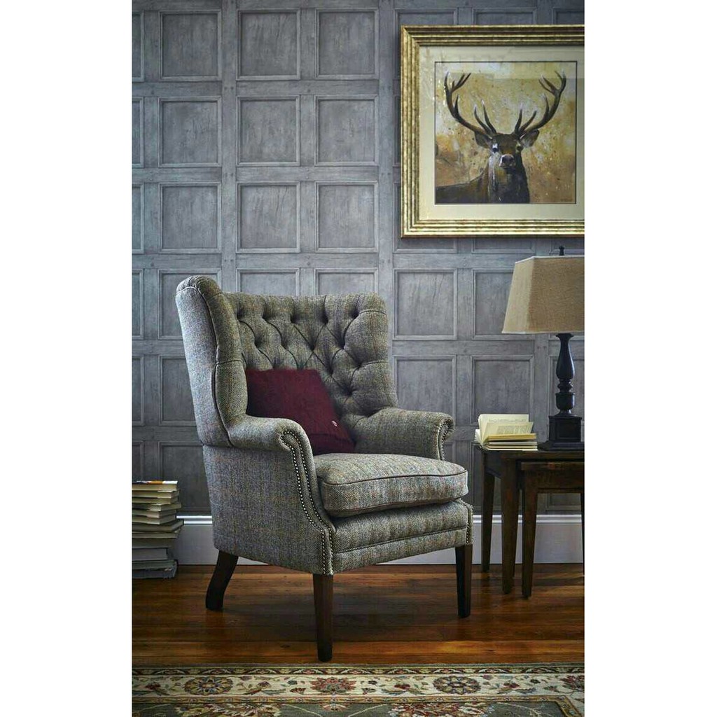 kursi sofa retro santai , sofa single , sofa santai elegant