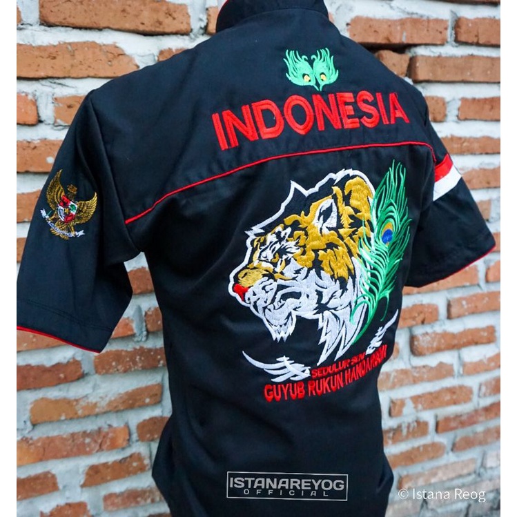 HEM BORDIR REOG / PENADON BORDIR REOG / BAJU REOG PONOROGO / KEMEJA BARONG / BARONGAN / DEVIL