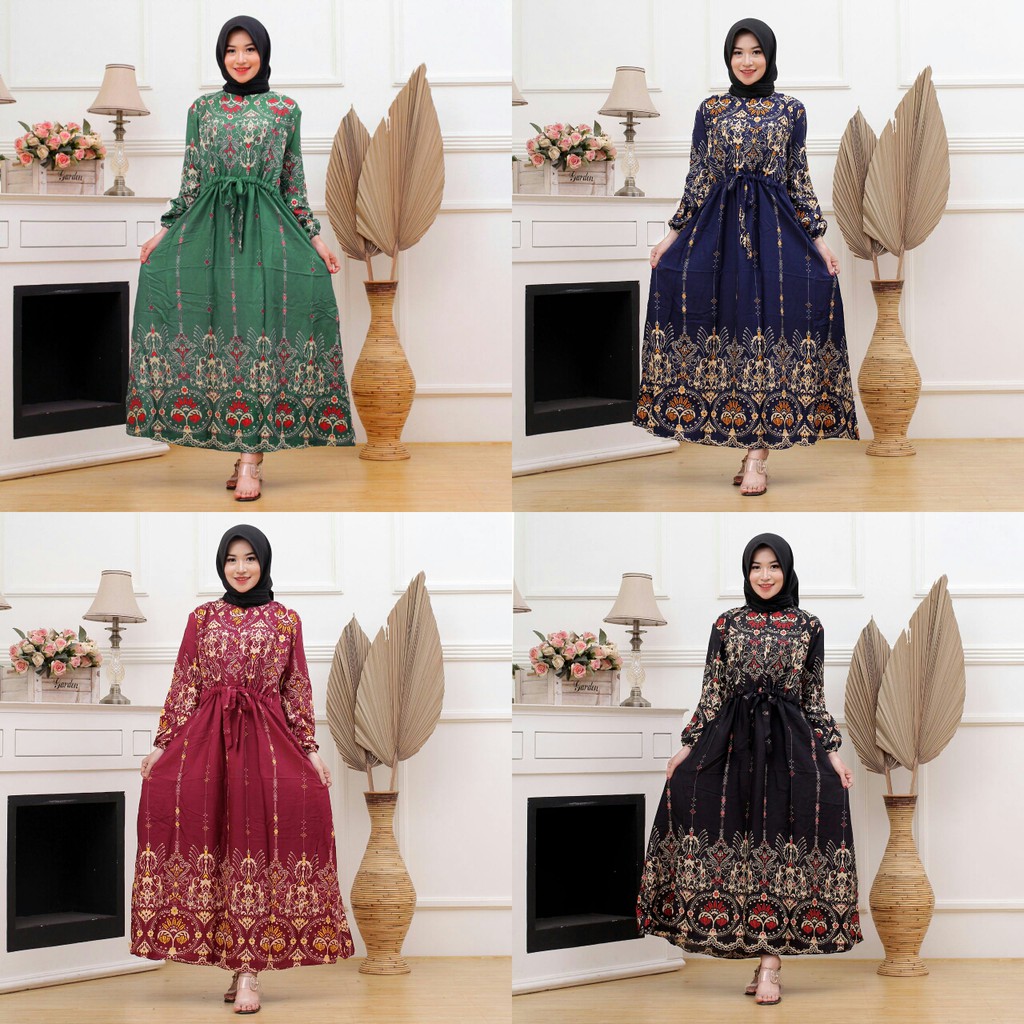 Dress batik Homey/Dress Homey Terbaru