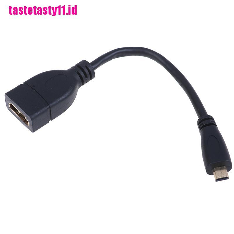 Kabel adapter Konektor Micro hdmi male Ke hdmi female Untuk hdtv