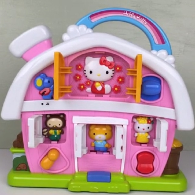 Mainan bayi Hello kitty musical farm house