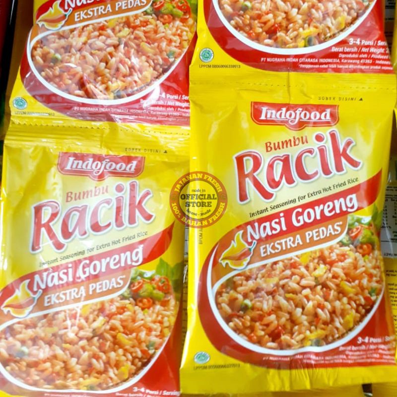 

Indofood Racik Bumbu Instan Praktis Kesukaan Emak Jago Masak 22gr