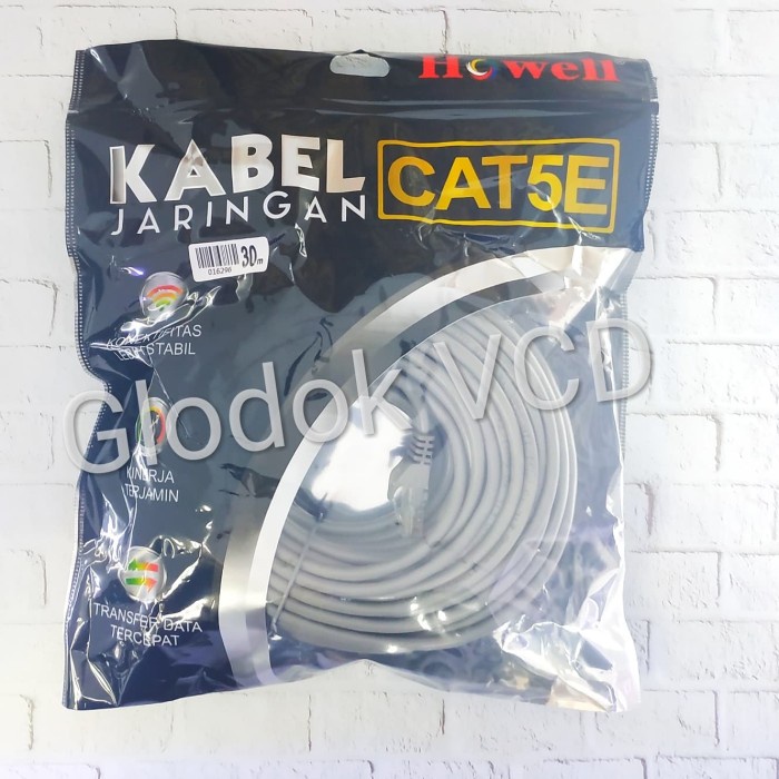 Howell Cat5 30m UTP Ethernet Network Cable / Kabel LAN