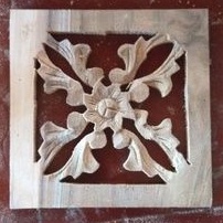 KEPINGAN LOSTER UKURAN 20X20 // KAYU JATI