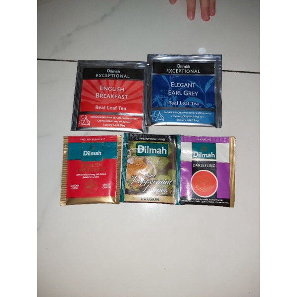 

Dilmah premium 100% tea sachet min 5 sachet teh bisa mixed