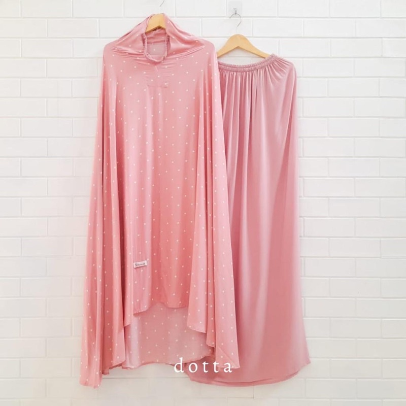 Mukena sunrise Dotta | Mukena dewasa | Mukena jumbo | Mukena Rayon