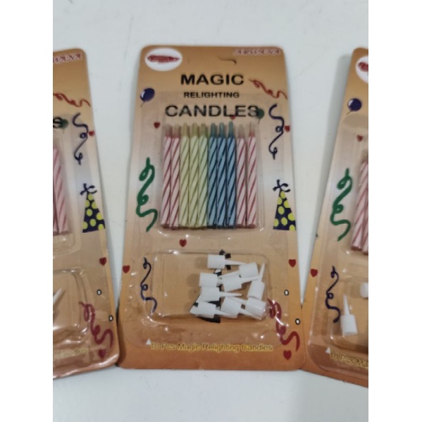 Lilin Ulang Tahun / Lilin Magic Relighting Candles