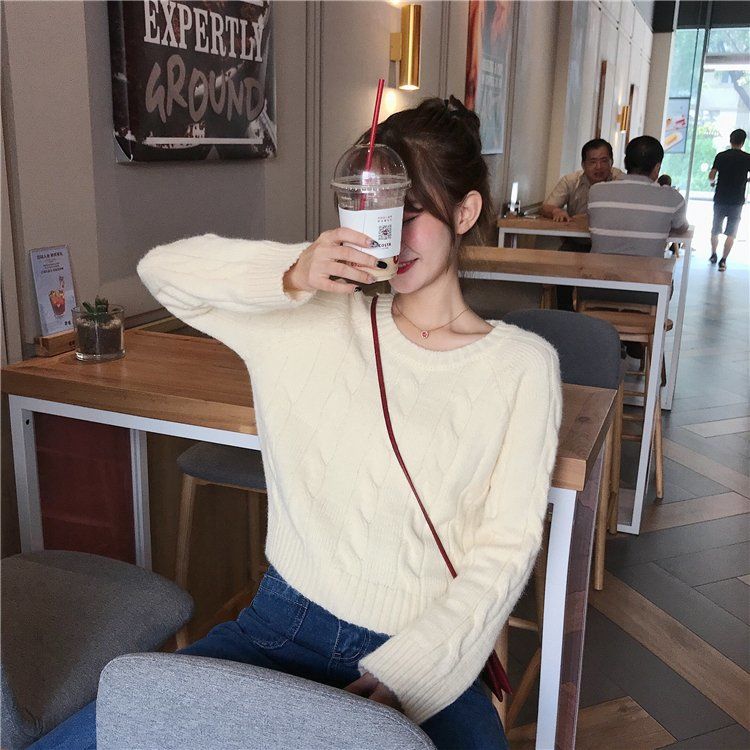 Baju Rajut Wanita/Atasan Rajut/Sweater Oversize Wanita/Sweater Oversize/Blouse Wanita/Sweater Korea