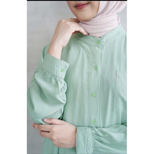 Kain Katun Rayon Crinkle per 0.5 meter