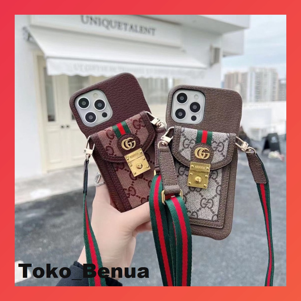 Casing model tas tali panjang dompet for iphone 11 12 13 Pro max FH67