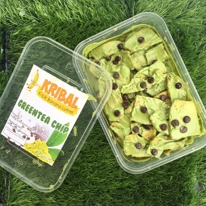 

Greentea Chip Kribal Snack