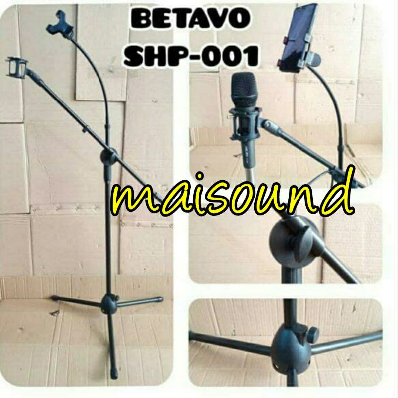 STAND MIC BETAVO SHP 001 STAND MICROPHONE HP BETAVO SHP001 HOLDER HP