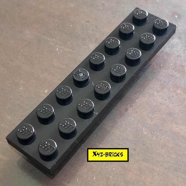LEGO PARTS 303426 - Plate 2x8 Black