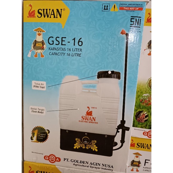Sprayer Elektrik Swan GSE 16 L