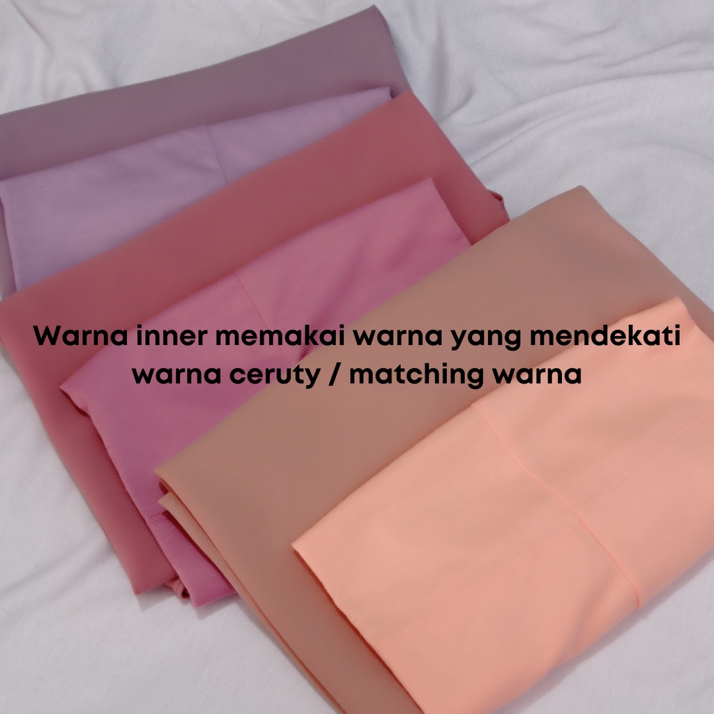 Qala Hijab Segitiga Instant Inner Ciput