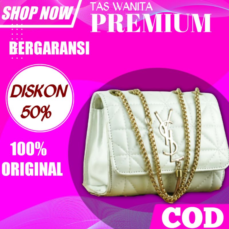 Az00533 Tas samping wanita tangan terbaru kekinian tenteng perempuan cangklong kecil premium mewah e