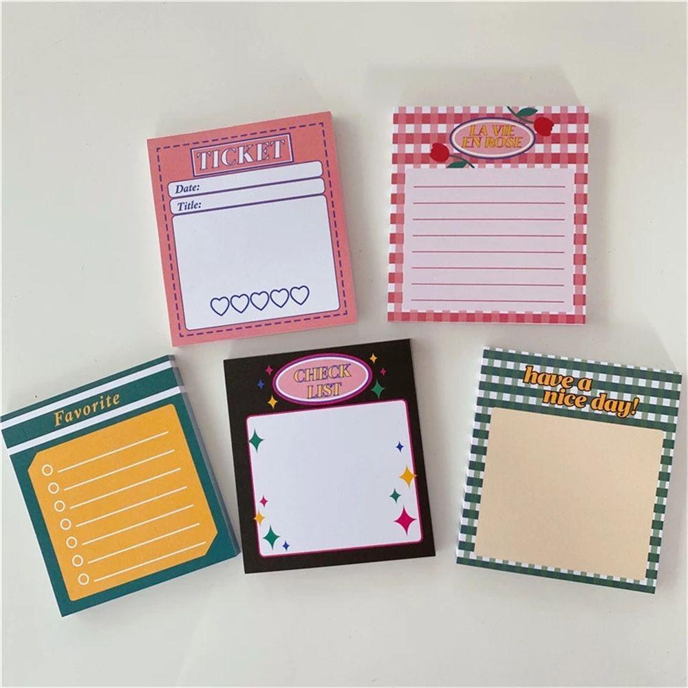 Memo Pad Agustina Khusus Ins Style Office School Planner To Do List Jadwal Harian