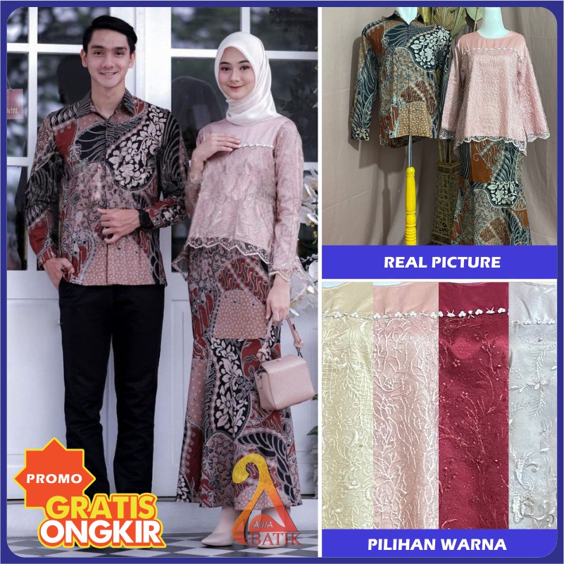Promo Maura Couple - Sania Ruffle Batik Couple Ori Ndoro Jowi Dnt Garansi Termurah Shopee - Couple Meriska lr3MooUo5zBEY