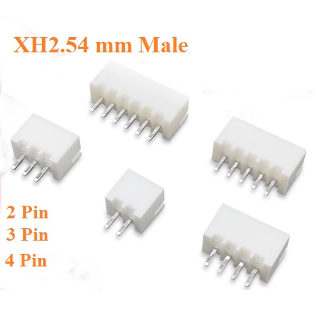 Connector Konektor JST XH2.54 XH2.54MM 2.54MM  Pin Header Male 2P 3P 4P Baterai LiPo