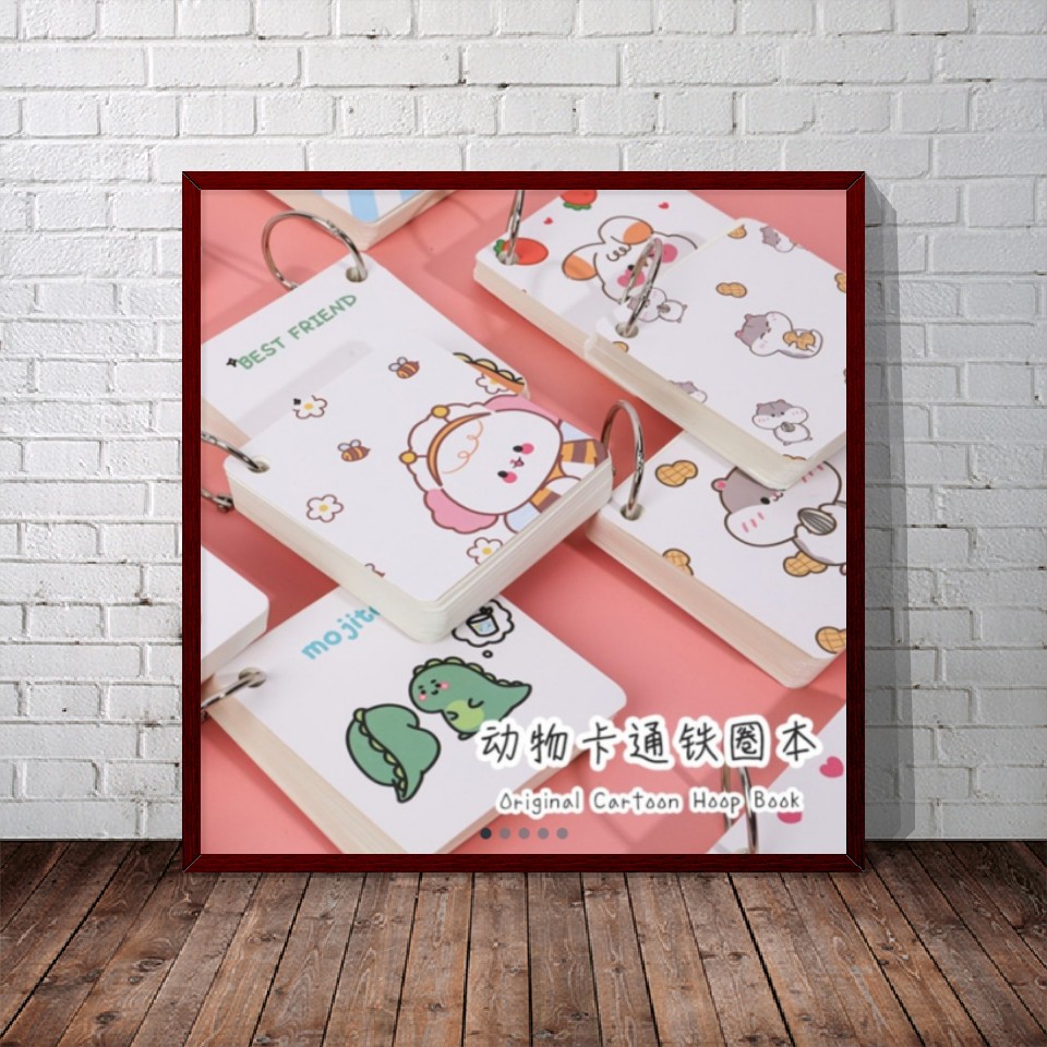 

Gantungan memo hamster dino sticky note lucu