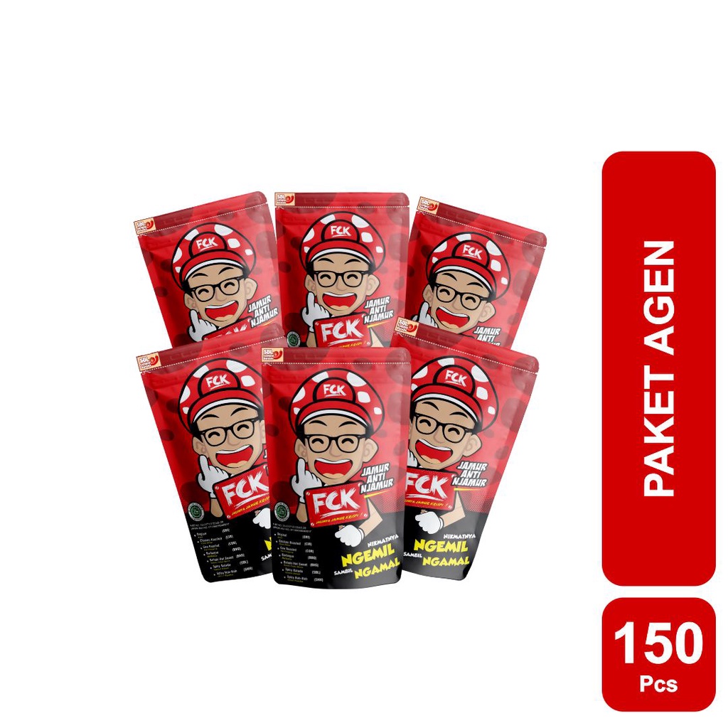 

Seblak FCK - Paket Agen 150Pcs Jamur Crispy Jamur Kripik Pedas Makanan Ringan Keripik Jamur Tiram