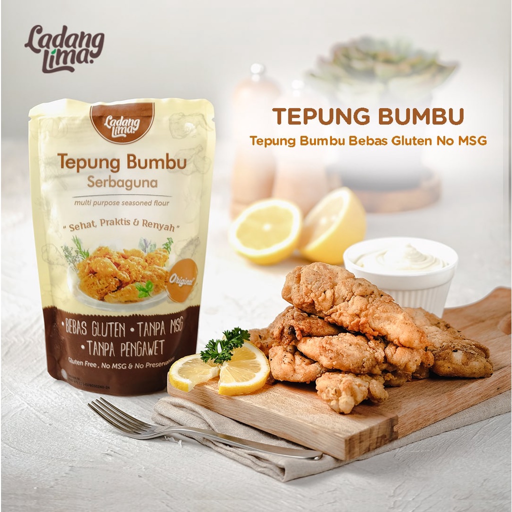 

Tepung Bumbu Bebas gluten