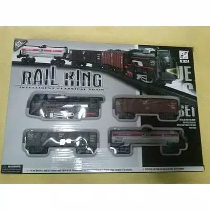 Mainan Kereta Api Hitam - Rail King 190334