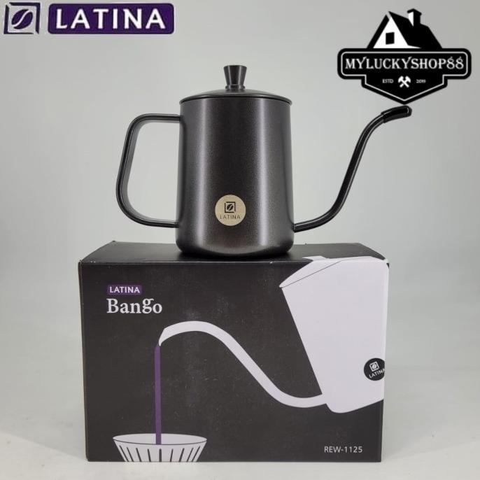 termurah Latina Bango Kettle Coffee Pro V60 90 Derajat - Teko Kopi Leher Angsa