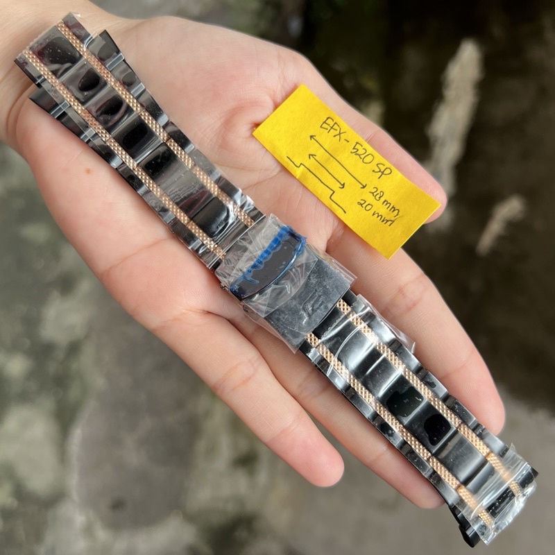 Strap tali jam tangan casio original EFX-520SP band EFX 520SP