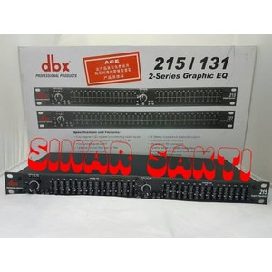 EQUALIZER DBX215/DBX 215 equaliser 2 X 15 CHANNEL