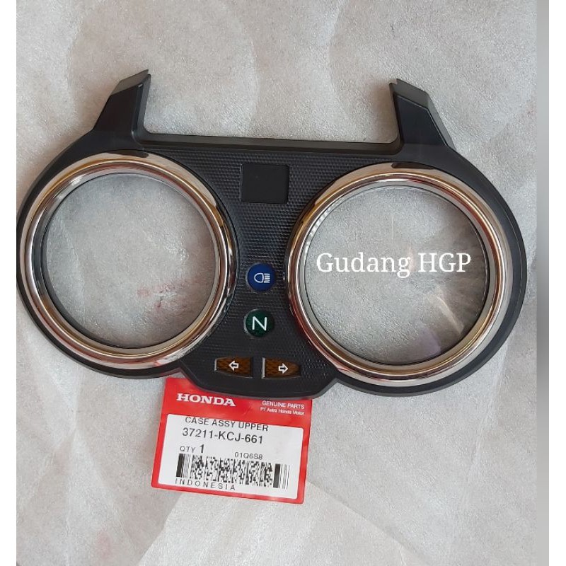 Case Assy Upper,Mika Cover Speedometer Atas Honda Tiger Revo 37211-KCJ-661 Ori Honda Genuine Parts
