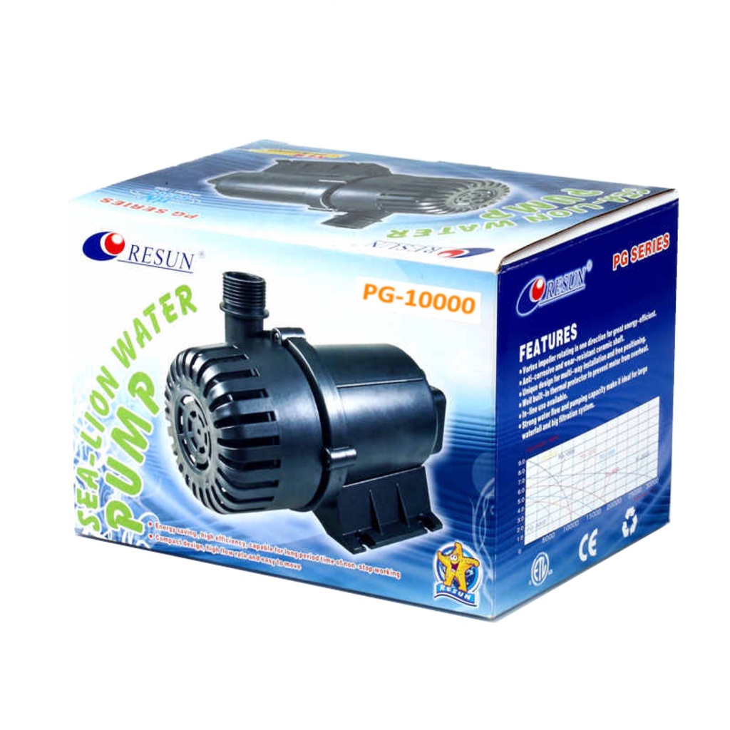 Resun PG 10000 Pompa Celup Kolam Air Terjun Sealion Water Pump PG10000