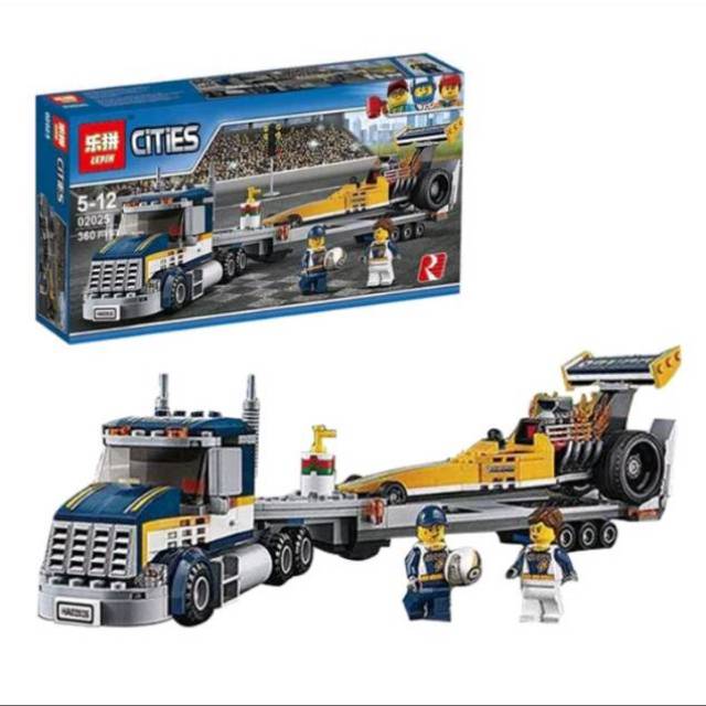 Mainan edukasi anak brick Lepin 02025 truck